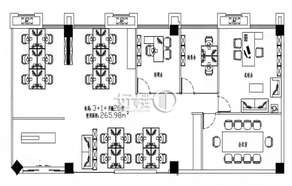 重庆创意公园四期18栋1单元写字楼|办公室出租|租赁/租金/图片