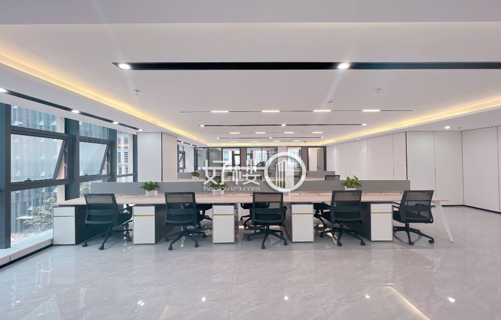 渝北创意公园 精装修带家具电梯口三面采光 写字楼|办公室出租|租赁/租金/图片