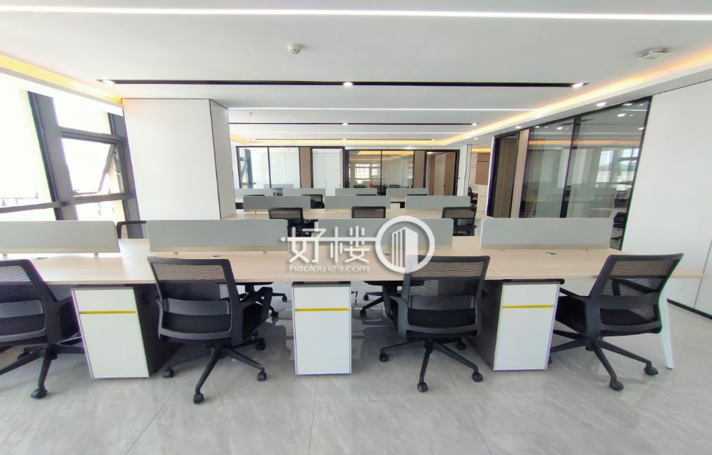双轻轨出口创意公园精装修带家具双面采光 写字楼|办公室出租|租赁/租金/图片