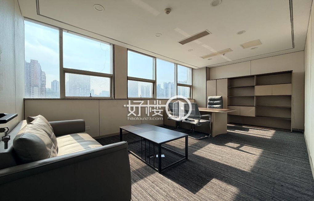 三轨一高直达项目丨精装带家具丨现房出租写字楼|办公室出租|租赁/租金/图片
