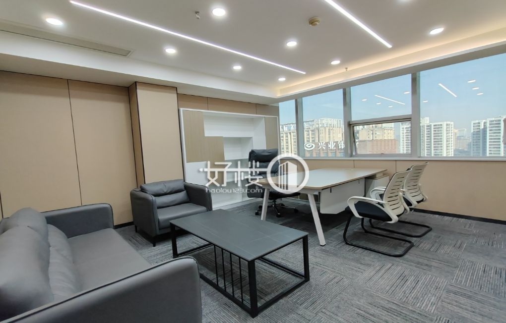 红旗河沟 轻轨站 精装现房出租 家具齐全 交通便利m²写字楼|办公室出租|租赁/租金/图片