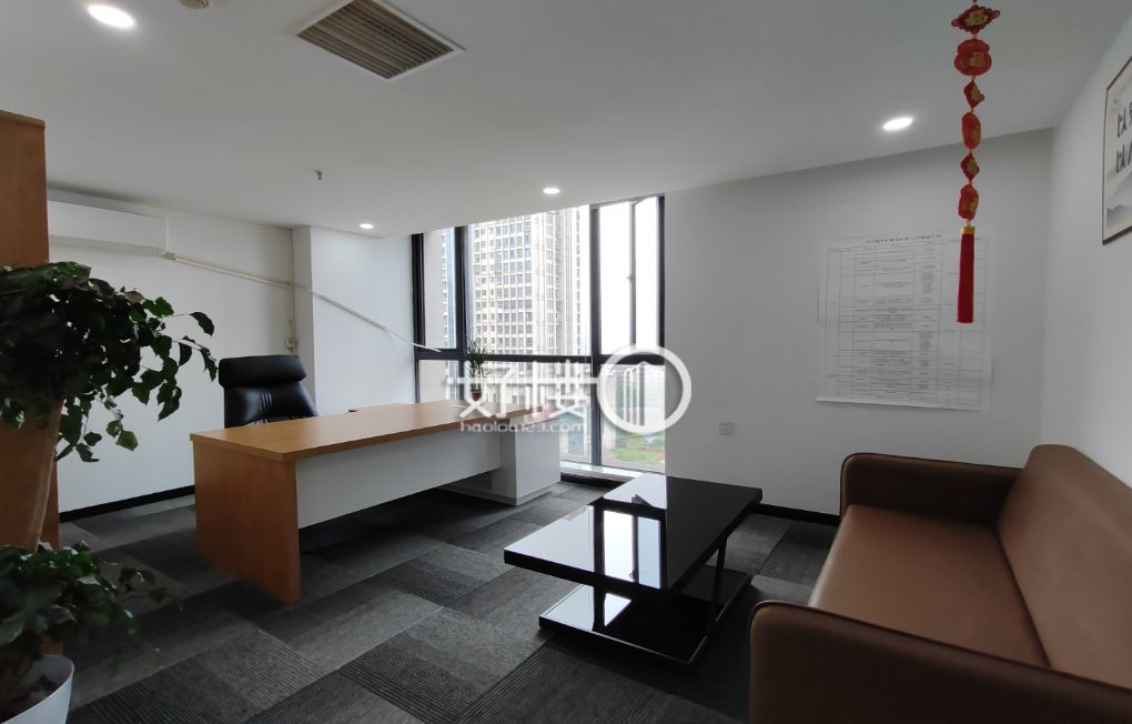 渝北回兴 轻轨出口 整层可分组 拎包入住写字楼|办公室出租|租赁/租金/图片