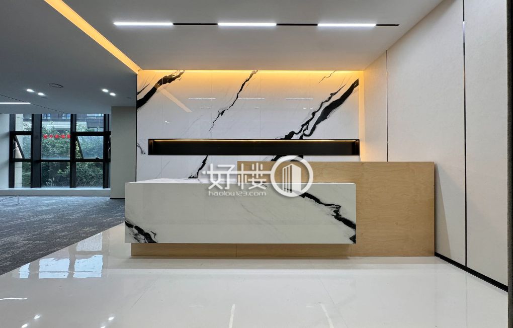 虎头岩总部城轻轨即到 花园式办公室 精装带全套家具写字楼|办公室出租|租赁/租金/图片