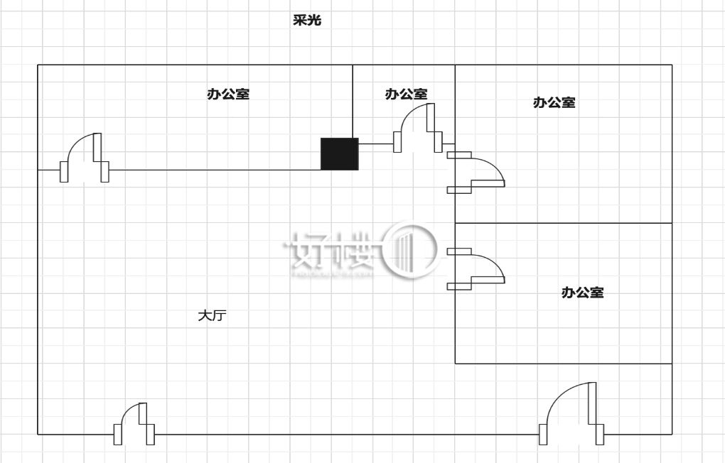 重庆总部城C1栋写字楼|办公室出租|租赁/租金/图片