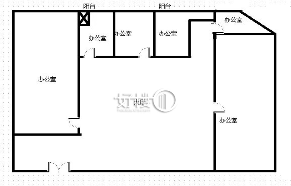 重庆总部城C1栋写字楼|办公室出租|租赁/租金/图片