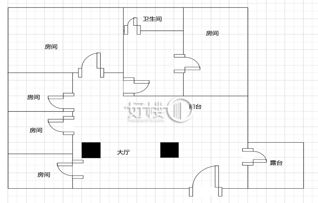 重庆总部城F区4栋2单元写字楼|办公室出租|租赁/租金/图片