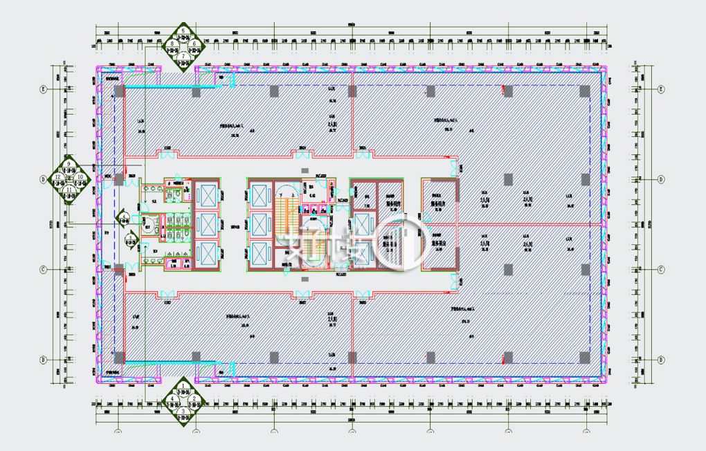 重庆方大航空国际总部大楼1号楼写字楼|办公室出租|租赁/租金/图片