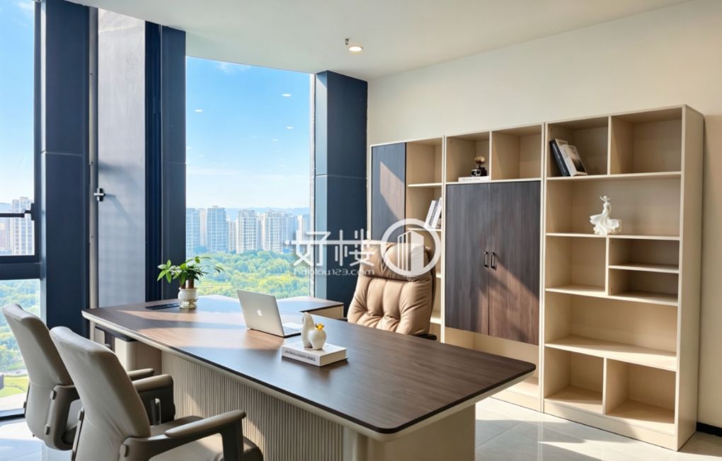 中央公园双轻轨丨方大精装房丨大小户型可选写字楼|办公室出租|租赁/租金/图片