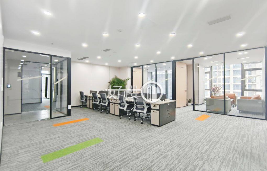 观音桥商圈双轻轨时代中心精装办公室出租m²写字楼|办公室出租|租赁/租金/图片