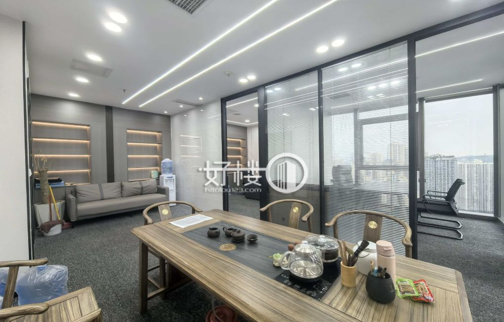观音桥商圈时代中心精装办公室出租m²写字楼|办公室出租|租赁/租金/图片
