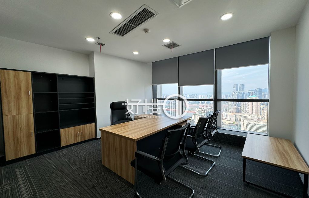 解放碑商圈 万豪酒店楼上 全新精装带家具低价出租写字楼|办公室出租|租赁/租金/图片