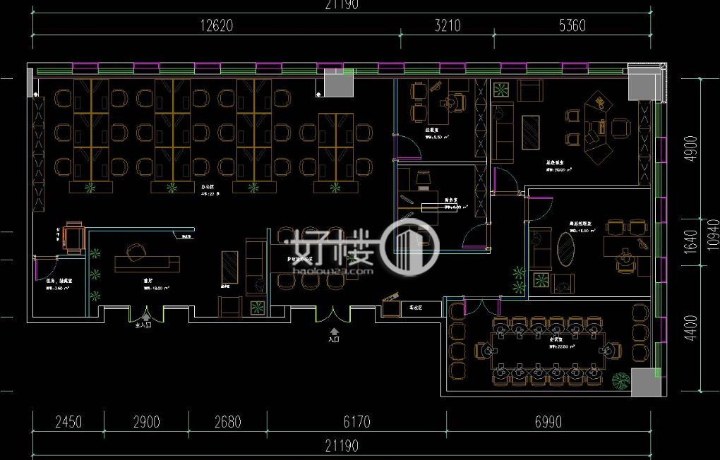 重庆涉外商务区二期B3栋写字楼|办公室出租|租赁/租金/图片