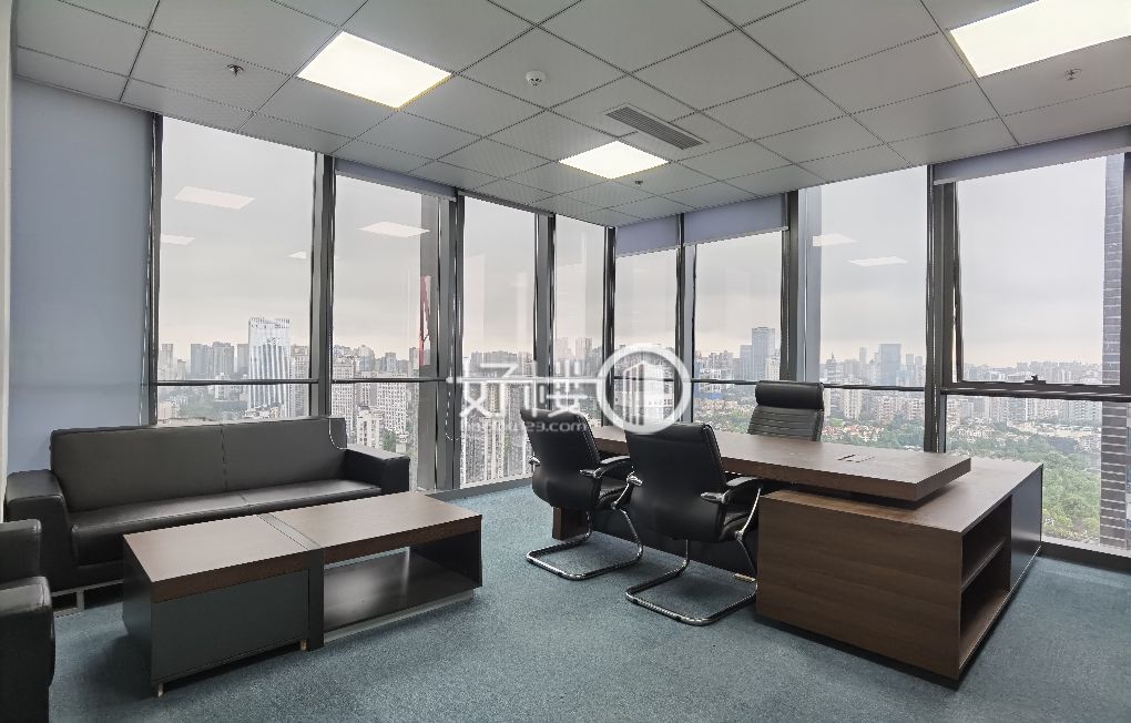 财富金融中心FFC电梯口端户精装出租 写字楼|办公室出租|租赁/租金/图片