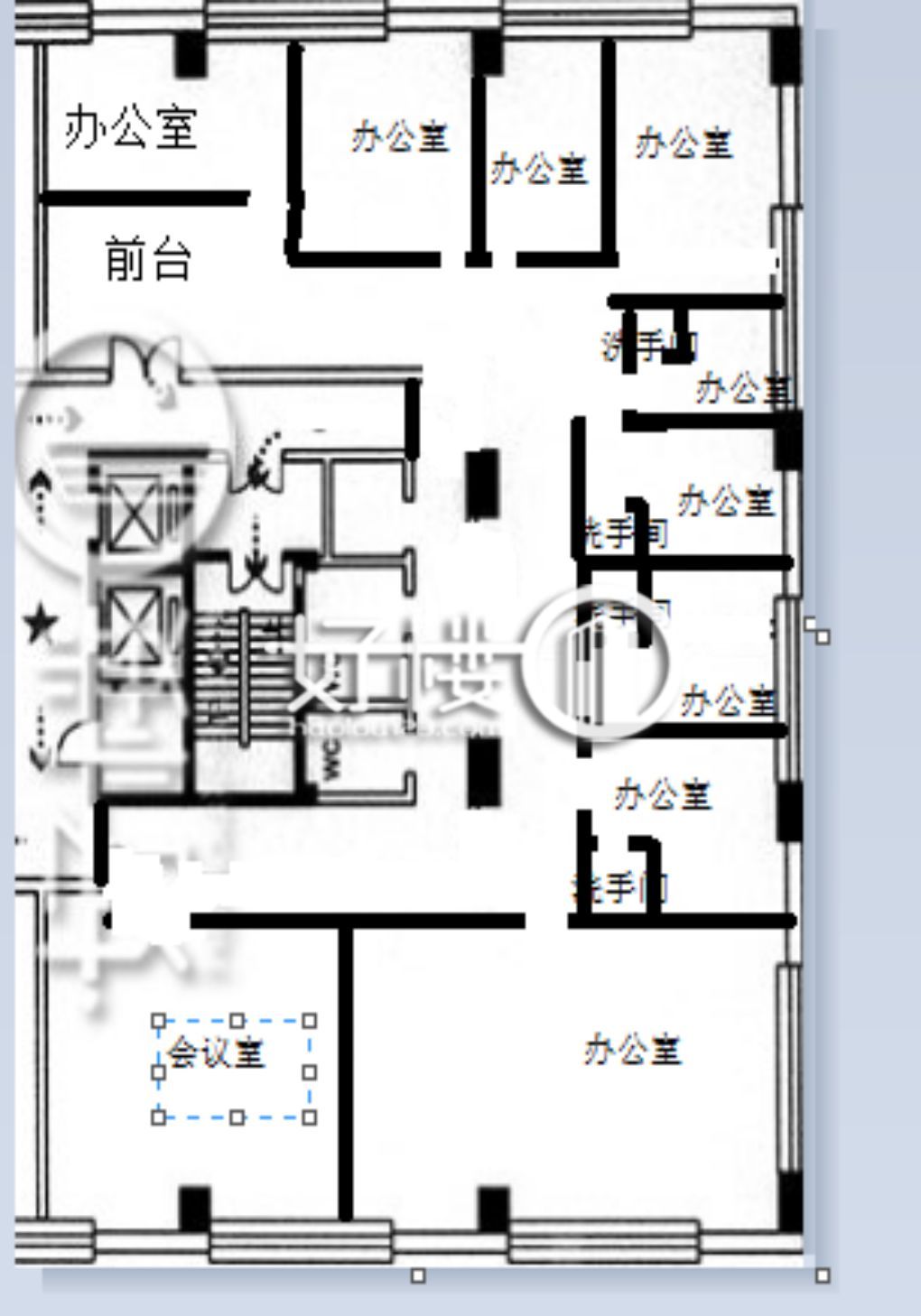 金开协信中心4栋写字楼|办公室出租|租赁/租金/图片