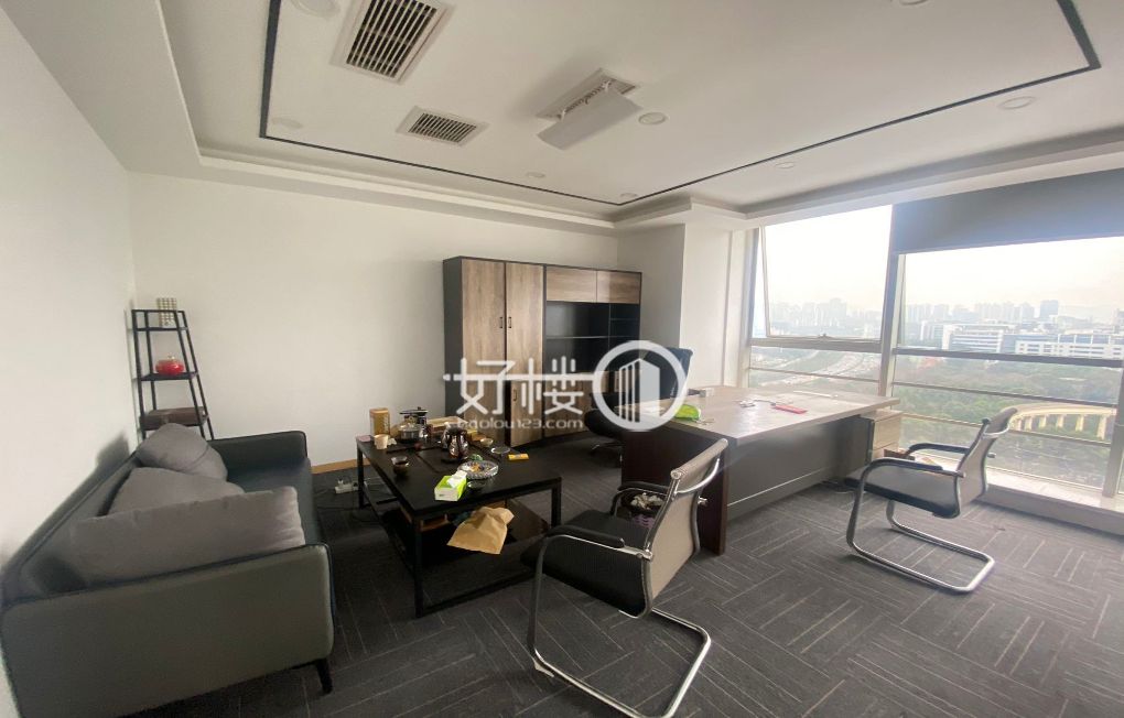 光电园幸福广场旁金星写字楼拎包入住随时看写字楼|办公室出租|租赁/租金/图片