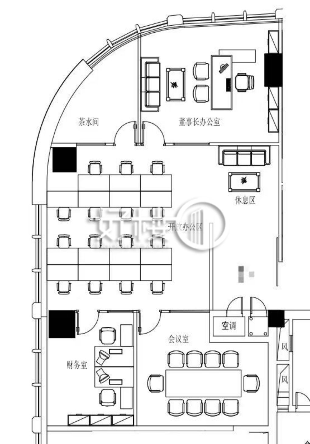 金泰大厦1-B栋（西投WORK—政尚总部基地）写字楼|办公室出租|租赁/租金/图片