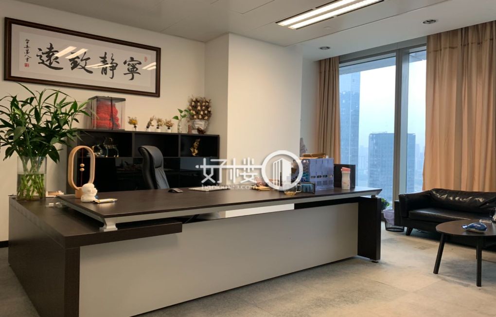 江北嘴精装办公写字楼出售 户型端正 双面采光！写字楼|办公室出租|租赁/租金/图片