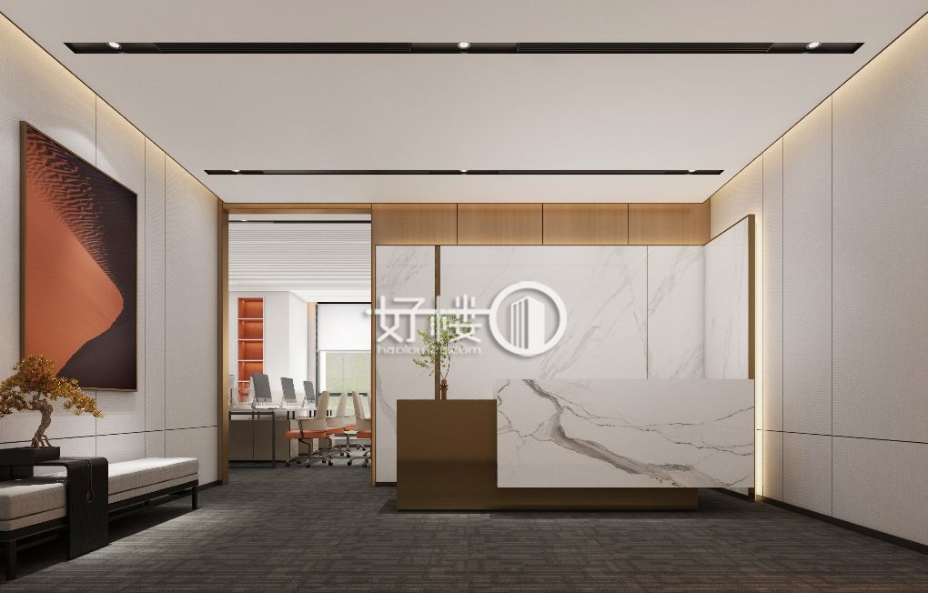 江北嘴CBD 金融城 可定制装修拎包入住 地铁口m²写字楼|办公室出租|租赁/租金/图片