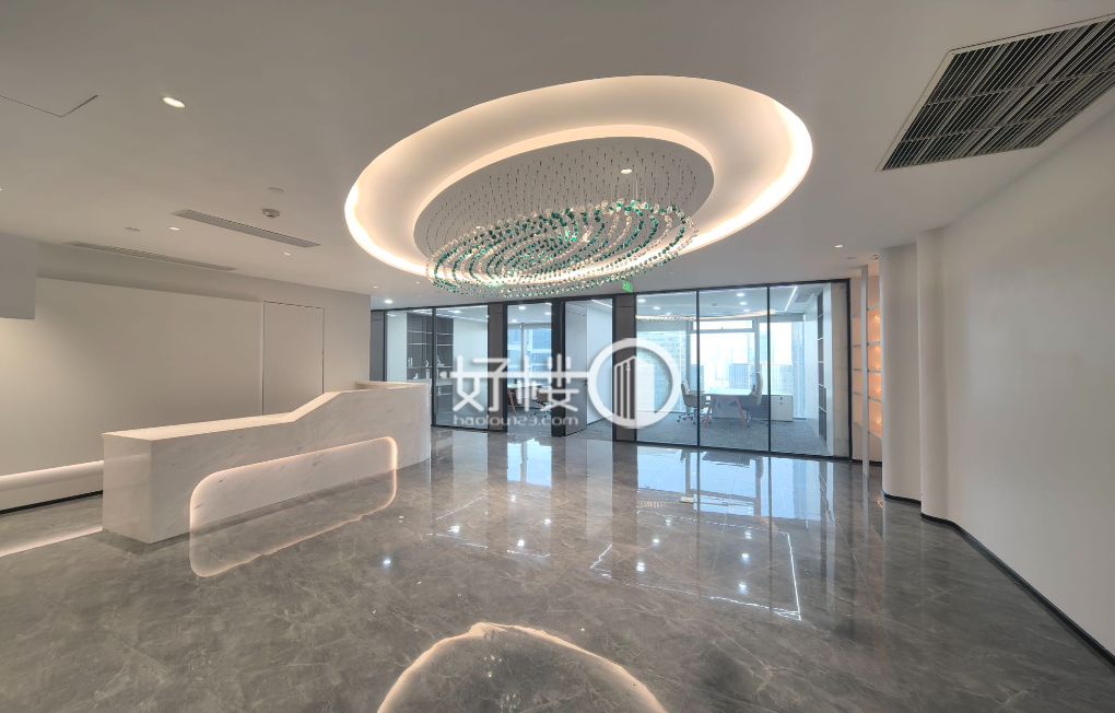 全落地窗 拎包入住 空调自控 江北嘴金融城精装出租写字楼|办公室出租|租赁/租金/图片