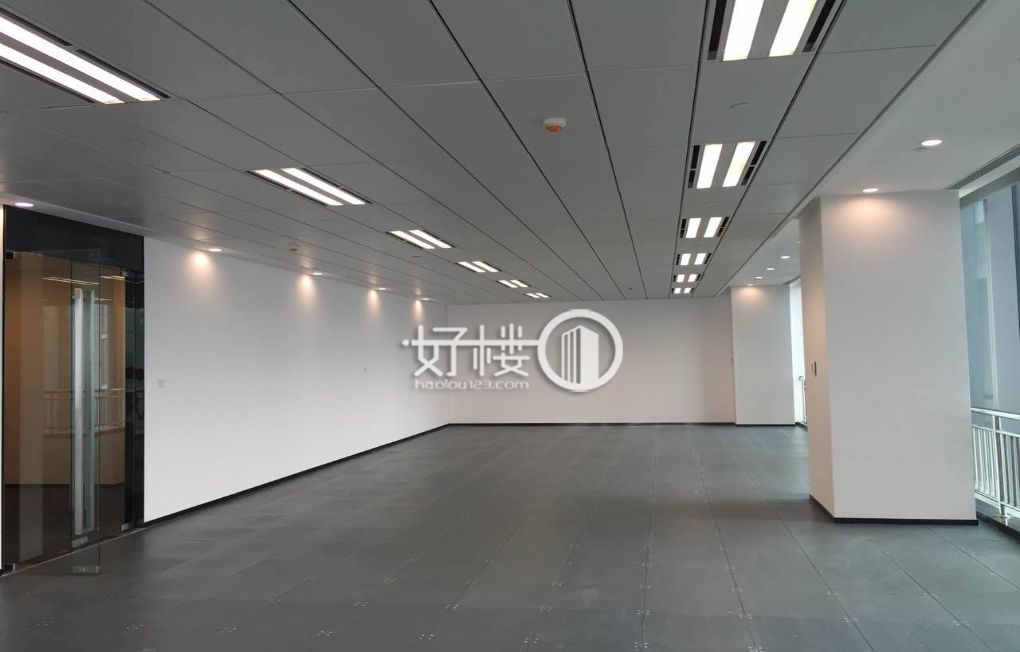 甲级写字楼  江北城轻轨站 可给免租期 玻璃双开门m²写字楼|办公室出租|租赁/租金/图片