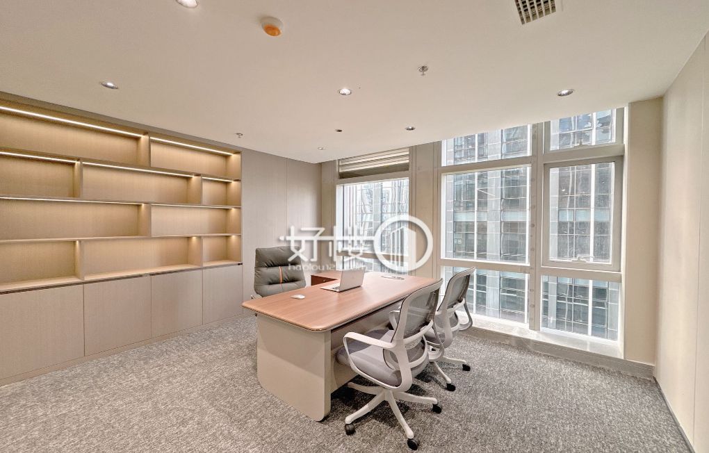 五里店融景中心 精装办公室 4个隔间大厅16个工位写字楼|办公室出租|租赁/租金/图片