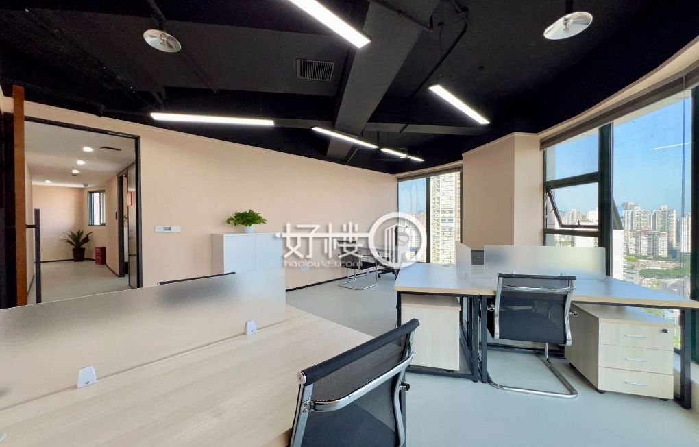 联合办公丨靠窗6人间出租丨一价全包，享多重服务写字楼|办公室出租|租赁/租金/图片