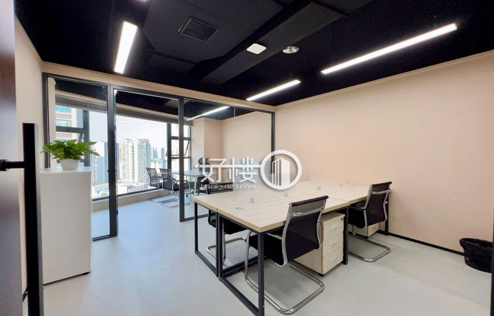 联合办公丨靠窗6人套间出租丨一价全包，享多重服务写字楼|办公室出租|租赁/租金/图片