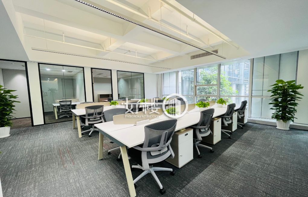 渝北两江新区精装写字楼出租 现房随时看房m²写字楼|办公室出租|租赁/租金/图片