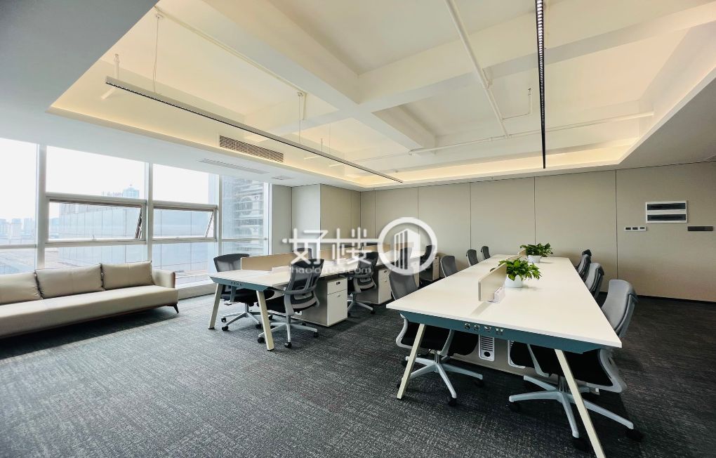 渝北 两江幸福广场双子精装办公室出租 随时看写字楼|办公室出租|租赁/租金/图片