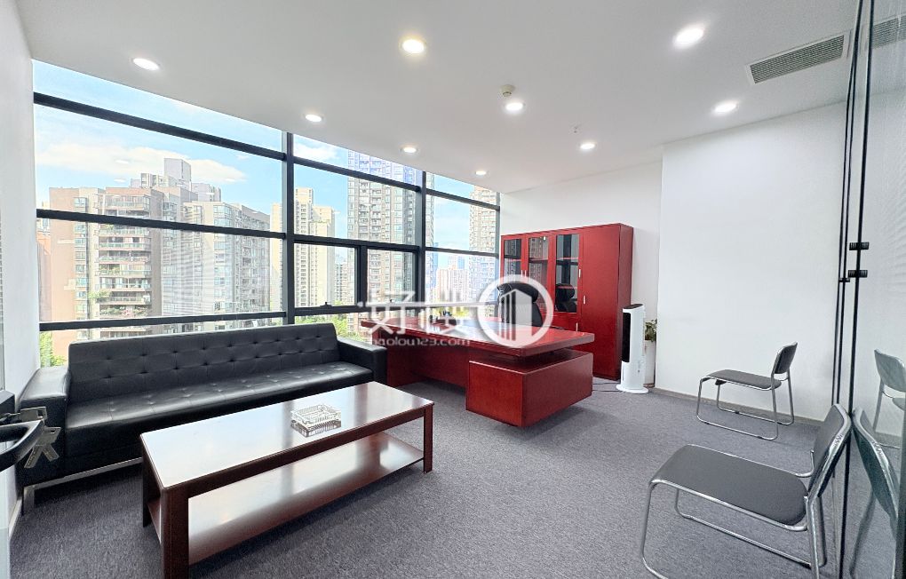 出售 冉家坝龙湖国际写字楼带家具 户型方正交通便利写字楼|办公室出租|租赁/租金/图片