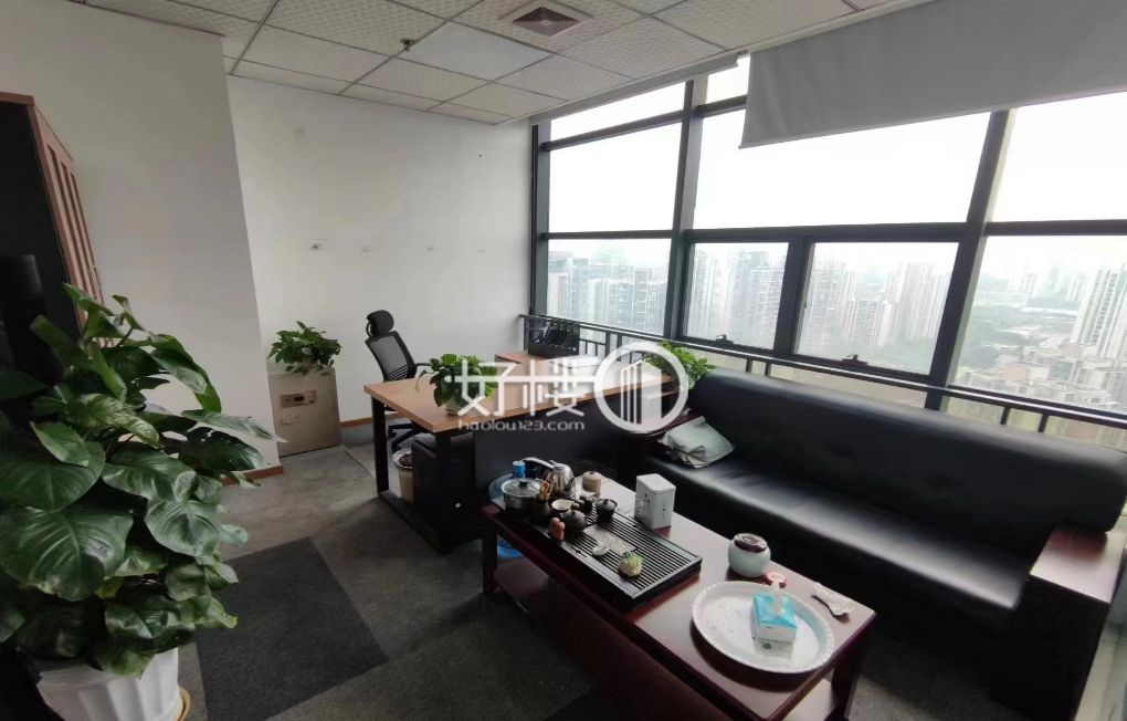 三轨交汇  龙湖国际150平带全套家具拎包用写字楼|办公室出租|租赁/租金/图片