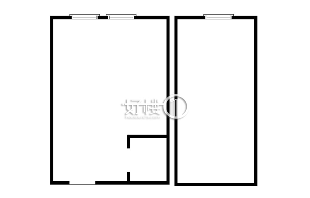 红旗河沟商圈中心 精装小面积出租 家具齐全 写字楼|办公室出租|租赁/租金/图片
