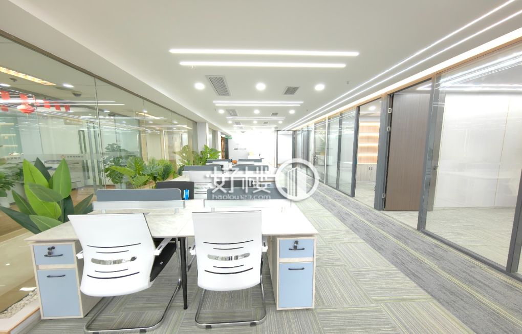 渝中区大坪精装龙湖时代天街精装带家具出租电梯口m²写字楼|办公室出租|租赁/租金/图片
