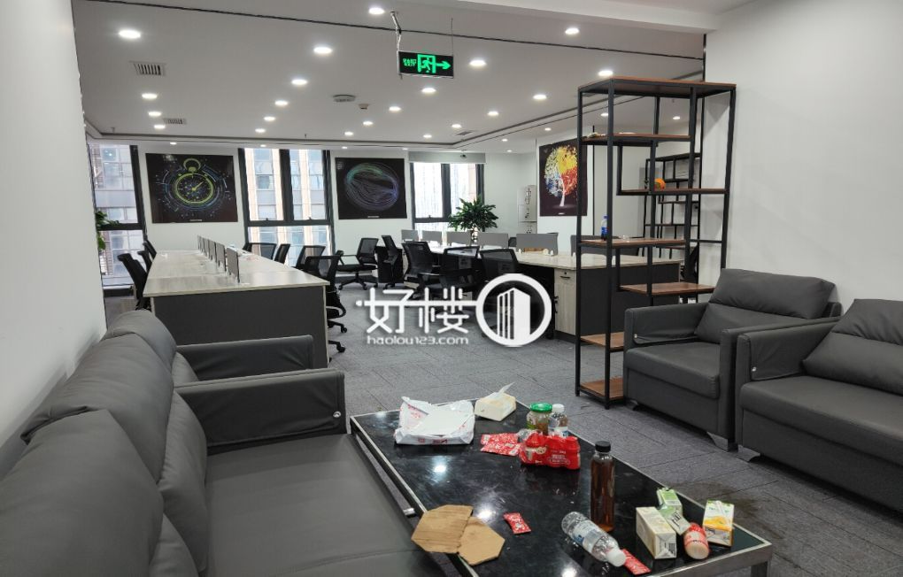 轻轨上盖  龙湖时代天街精装办公室出售 视野开阔写字楼|办公室出租|租赁/租金/图片