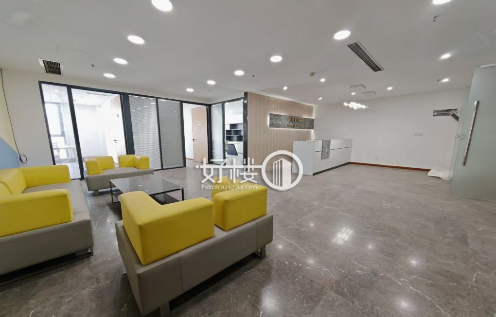 双面采光 核心商圈龙湖时代天街精装办公室出租m²写字楼|办公室出租|租赁/租金/图片
