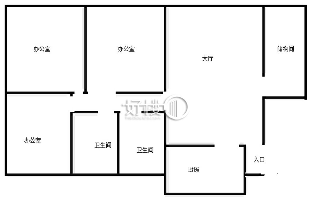 龙湖时代天街08号楼写字楼|办公室出租|租赁/租金/图片