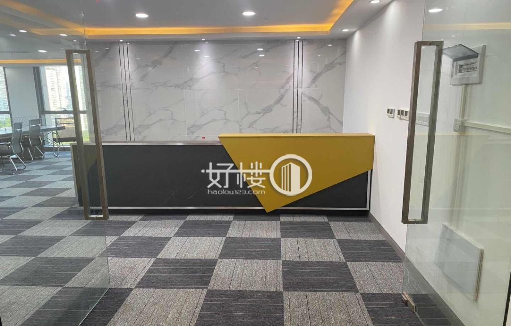 精装带家具 电梯口位置   精装带家具 m²写字楼|办公室出租|租赁/租金/图片