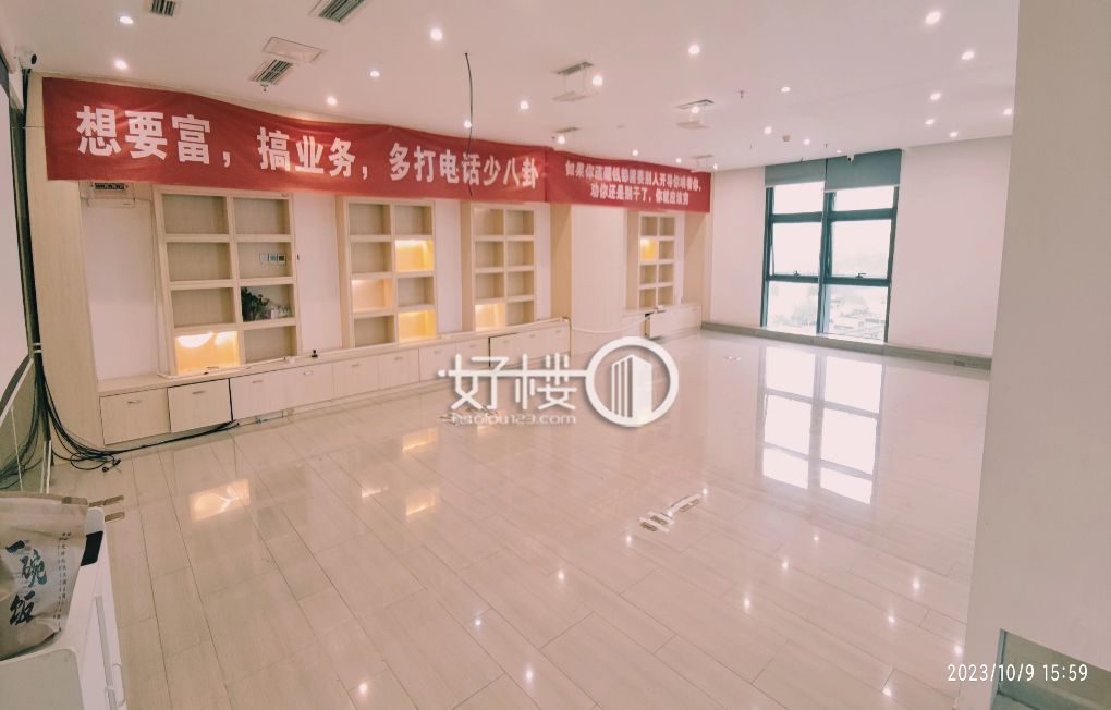 端户 双面采光 精装现房 大厅可溶30-40人m²写字楼|办公室出租|租赁/租金/图片