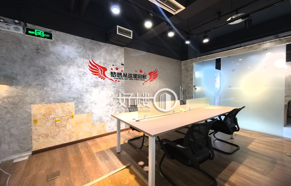 大坪石油路轻轨出口丨龙湖时代天街设计强丨带家具出租m²写字楼|办公室出租|租赁/租金/图片