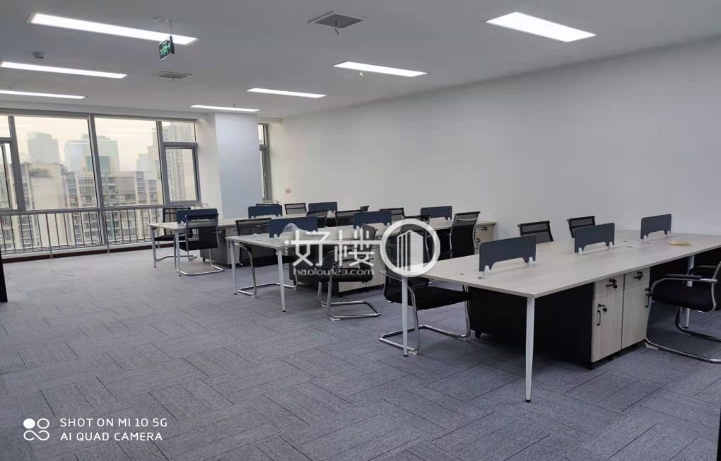 冉家坝丨龙湖水晶国际 精装办公室出租 4+1带家具写字楼|办公室出租|租赁/租金/图片