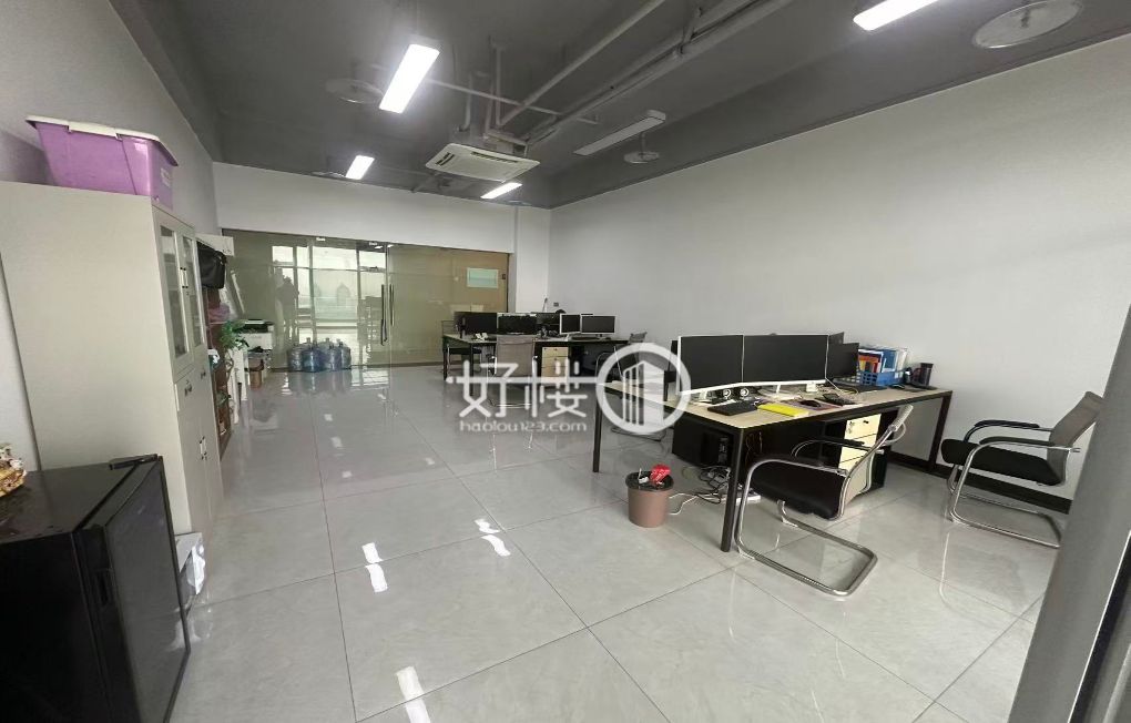 环线出口龙湖源著天街楼上双开玻璃大门拎包办公写字楼|办公室出租|租赁/租金/图片