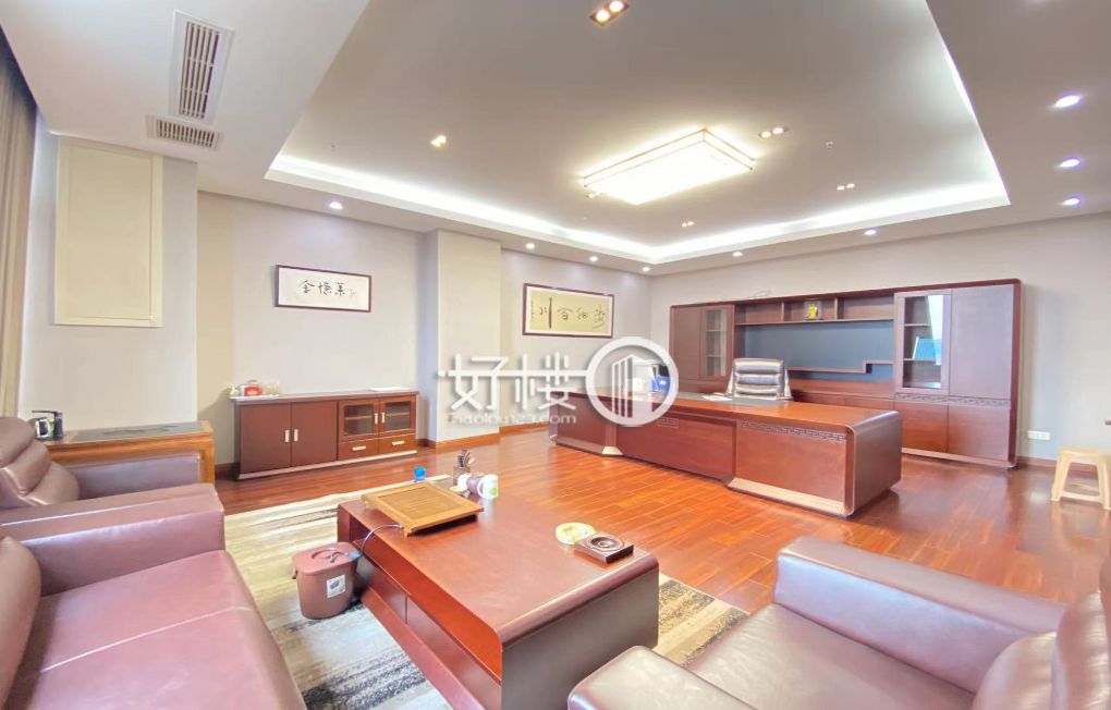 环线体育公园 龙湖源著 豪装带家具 户型方正写字楼|办公室出租|租赁/租金/图片