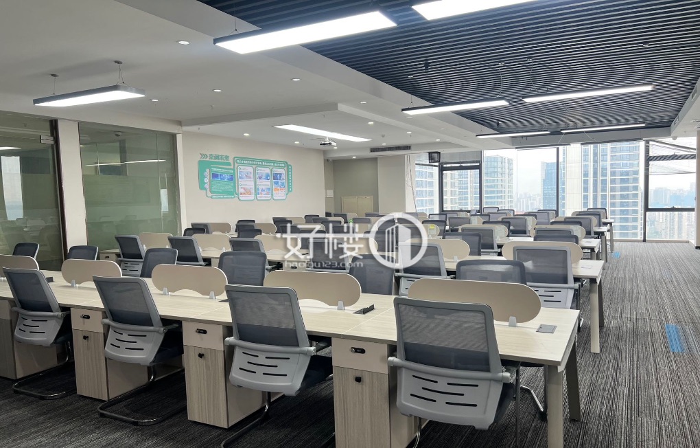 体育公园 轻轨口龙湖源著双面采光精装现房出租写字楼|办公室出租|租赁/租金/图片