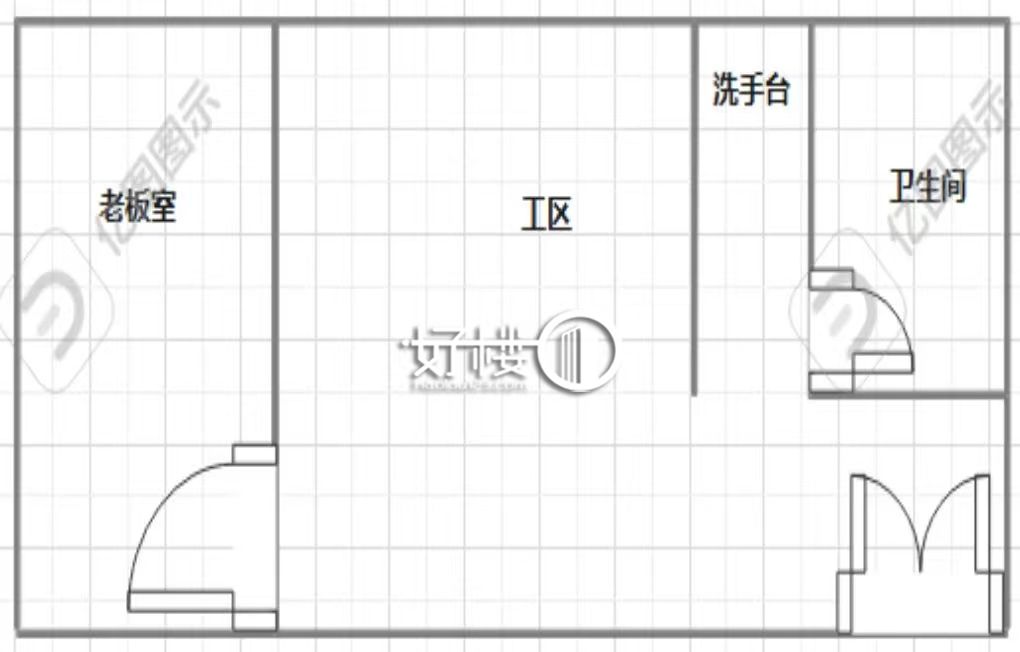 出租 北环龙湖源著精装小户型带家具出租m²写字楼|办公室出租|租赁/租金/图片