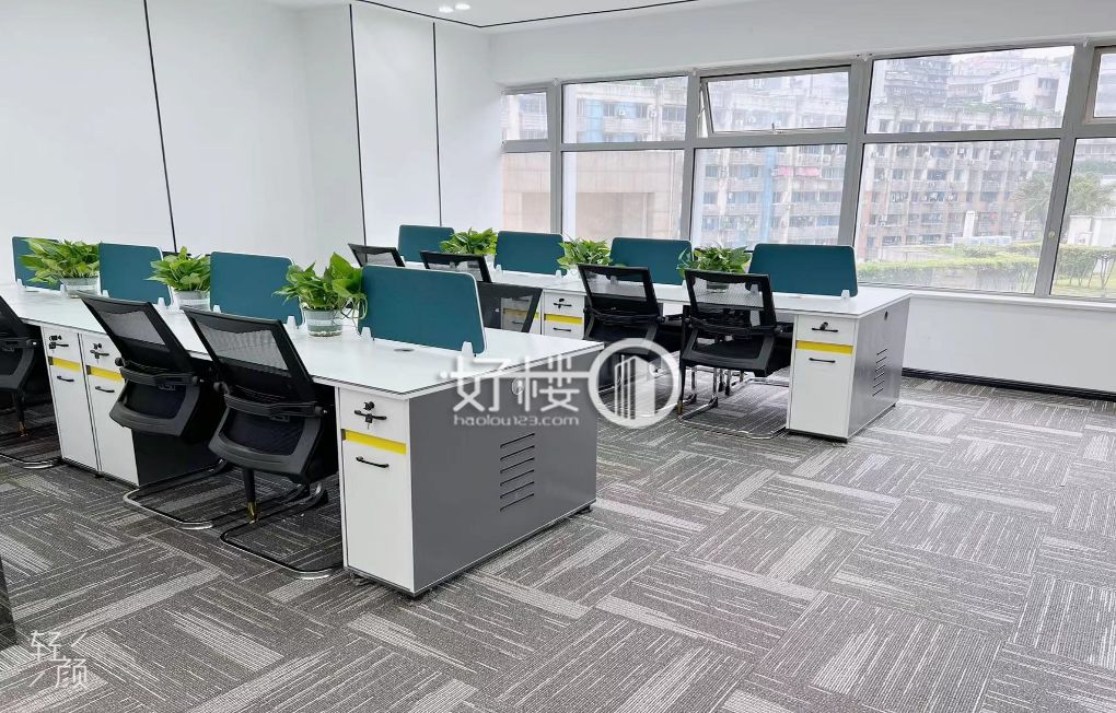 杨家坪轻轨直达 高端写字楼 精装多隔断 带家具直租写字楼|办公室出租|租赁/租金/图片