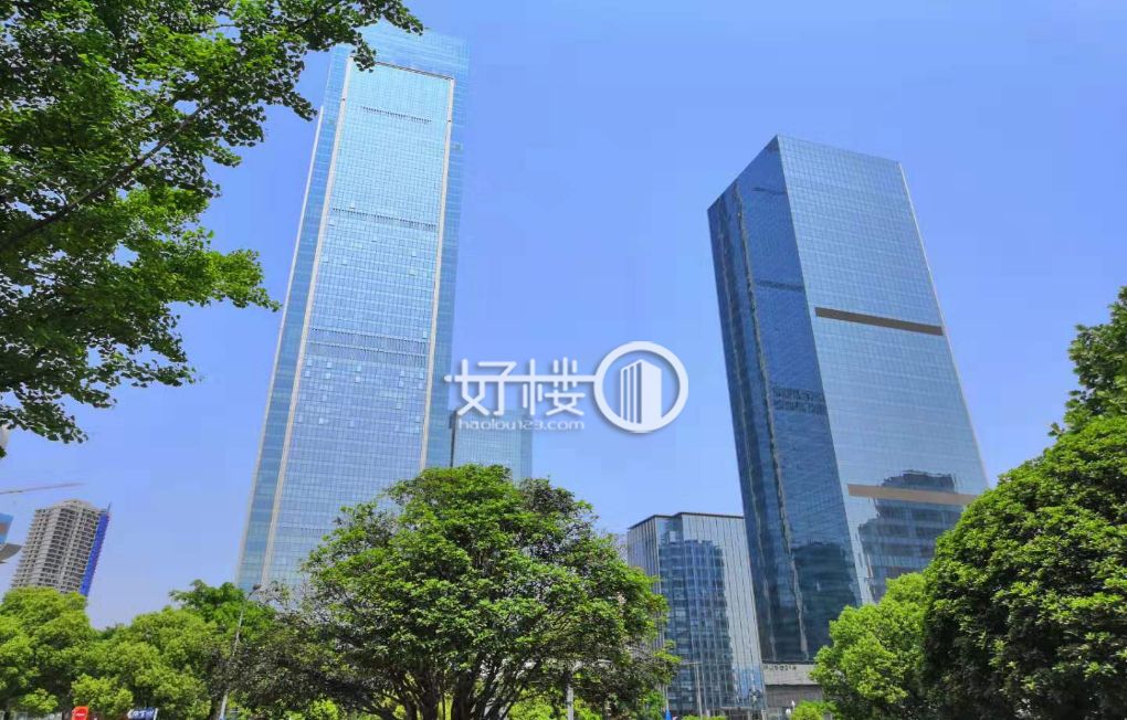 江北嘴国金中心特价面积366平一手现房一手税费出售写字楼|办公室出租|租赁/租金/图片