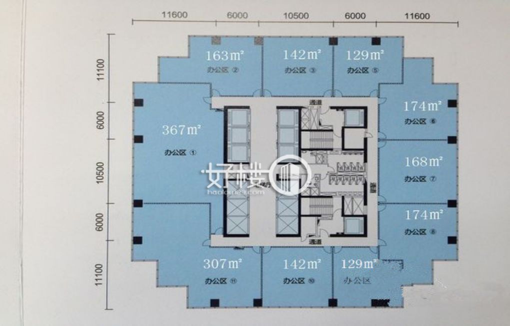 国金中心T2栋写字楼|办公室出售|租赁/租金/图片