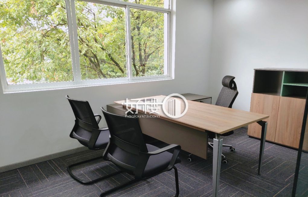 人和金开大道丨三狼大厦精装办公室 方便停车随时看写字楼|办公室出租|租赁/租金/图片