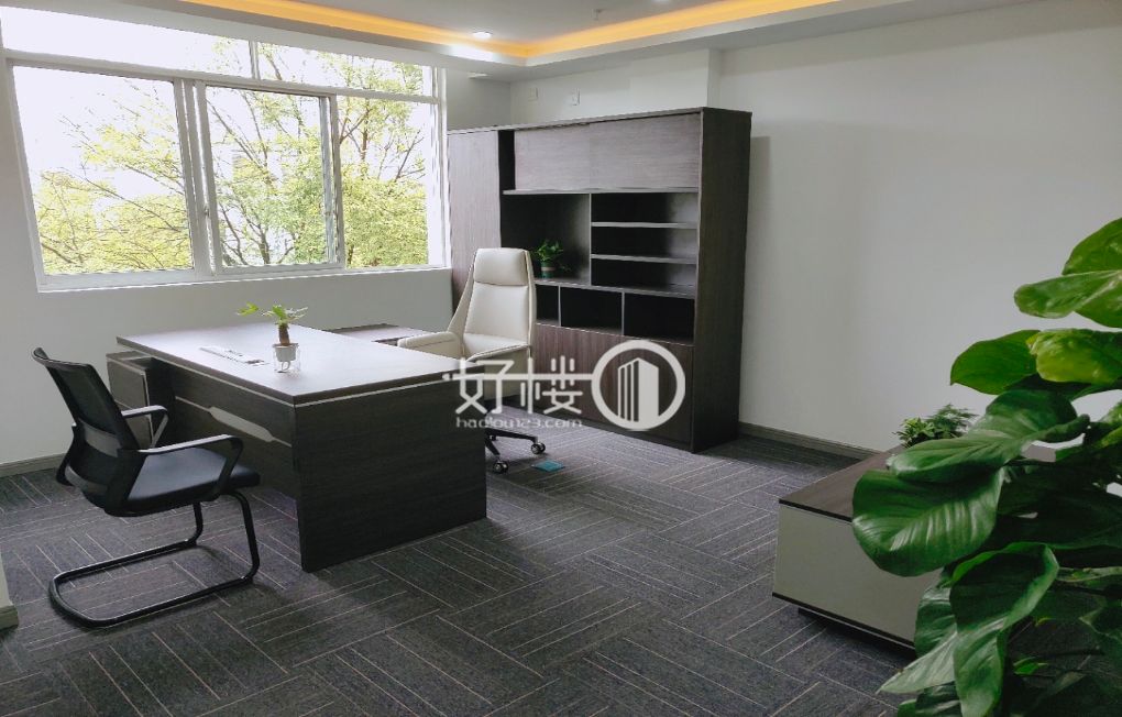 人和独栋丨三狼大厦精装办公室 停车方便随时可看写字楼|办公室出租|租赁/租金/图片