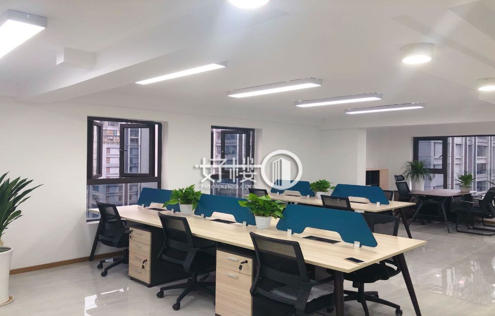 汽博融创金贸时代 轻轨口精装办公室 家具齐全户型好m²写字楼|办公室出租|租赁/租金/图片